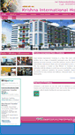 Mobile Screenshot of krishnainternationalhotel.com